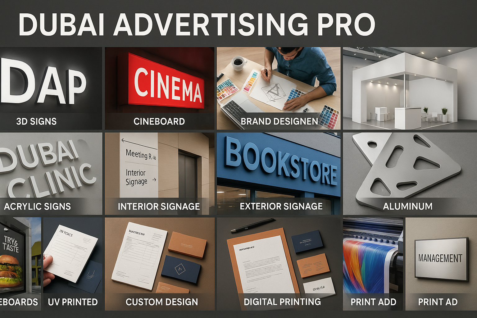 Printing and Branding Services Dubai