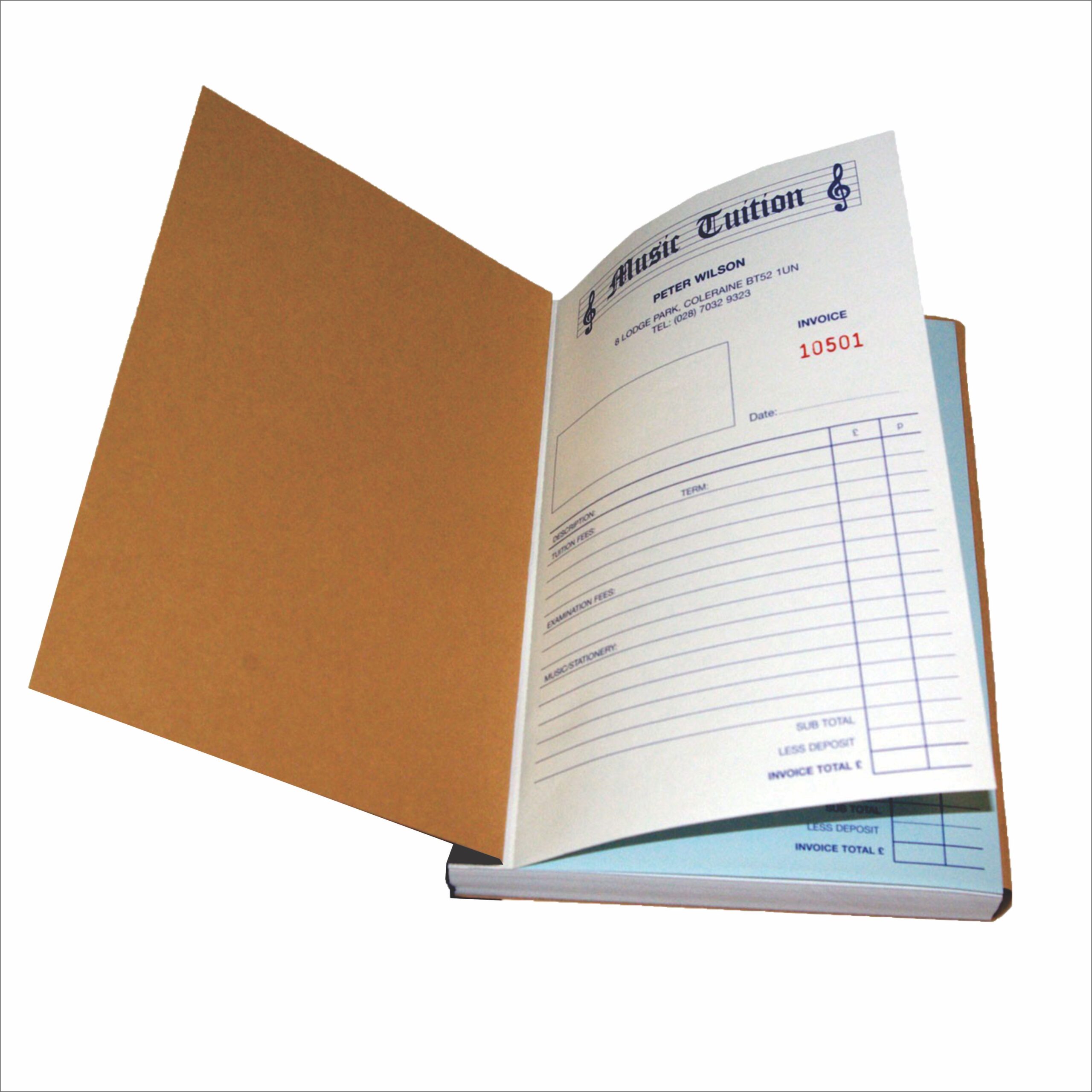 Invoice Book Printing Dubai